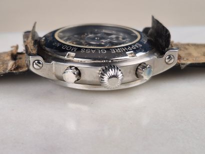 ANDRE BELFORT.
Metal skeleton dress watch...