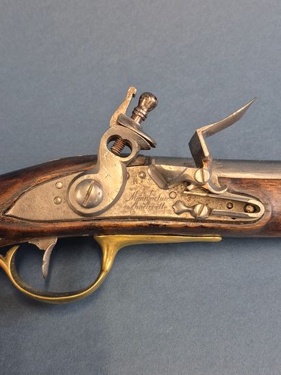 Pistolet de Cavalerie Modèle 1763/66 à garnitures...