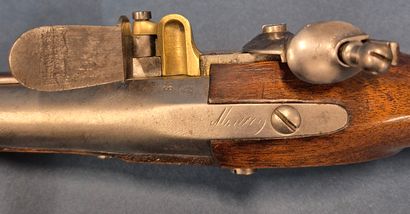 Pistolet de Gendarmerie modèle An IX à garnitures...