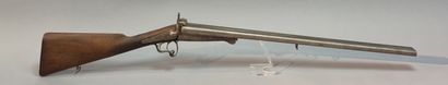 Beau fusil de chasse vers 1870 dont les platines,...