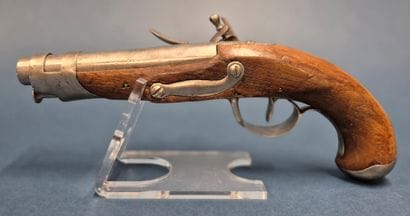 Pistolet à silex type Gendarmerie modèle...