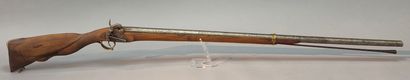 Fusil de chasse monocoup avec platine à percussion...