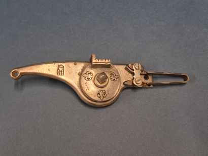 Réplique moderne d'un pistolet à rouet. Canon...