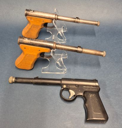 Lot de 3 pistolet à plomb à air comprimé...