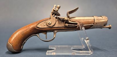 Pistolet à silex type Gendarmerie modèle...