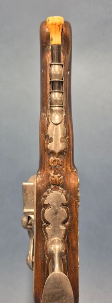 Jolie paire de pistolet à silex période Empire...