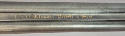 Beau fusil de chasse vers 1870 dont les platines,...