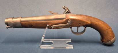 Pistolet de Cavalerie style An IX à garnitures...