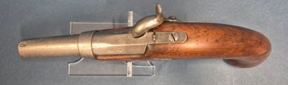 Pistolet à percussion d'Officiers de Gendarmerie...