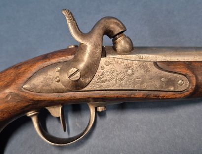 Pistolet à percussion de Gendarmerie modèle...