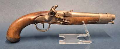 Pistolet de Cavalerie style An IX à garnitures...