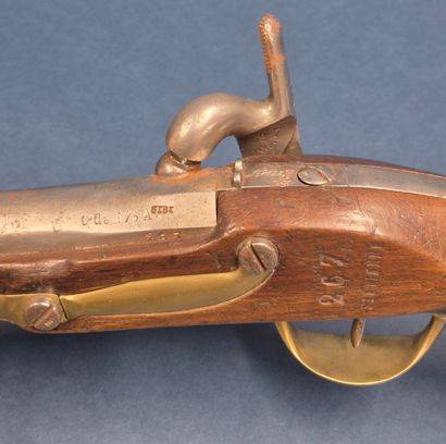 Pistolet de cavalerie à percussion 1822 T...