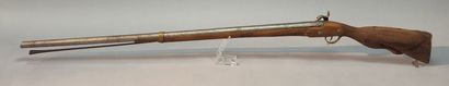 Fusil de chasse monocoup avec platine à percussion...