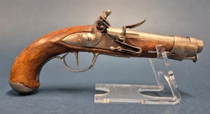 Pistolet à silex type Gendarmerie modèle...