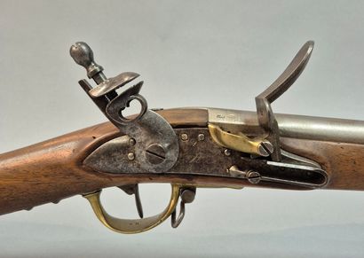 Fusil de Dragon an IX de 1816.
Canon rond...