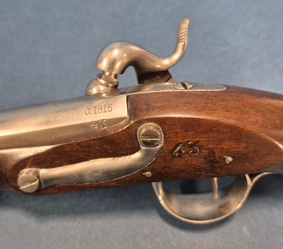 Très beau pistolet de Gendarmerie modèle...