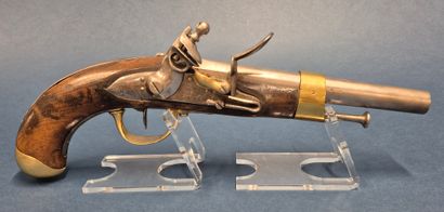Pistolet de cavalerie modèle An 13. Canon...