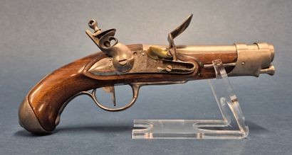 Pistolet de Gendarmerie modèle An IX à garnitures...