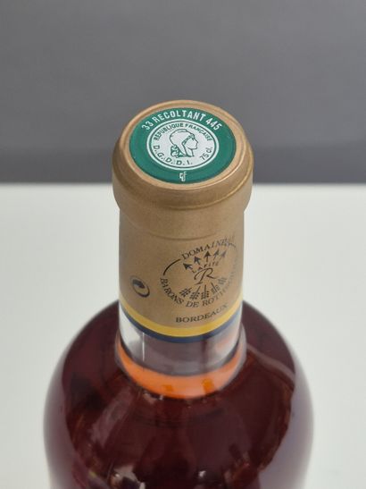 2 Bouteilles Château RIEUSSEC 2003 - SAUTERNES....