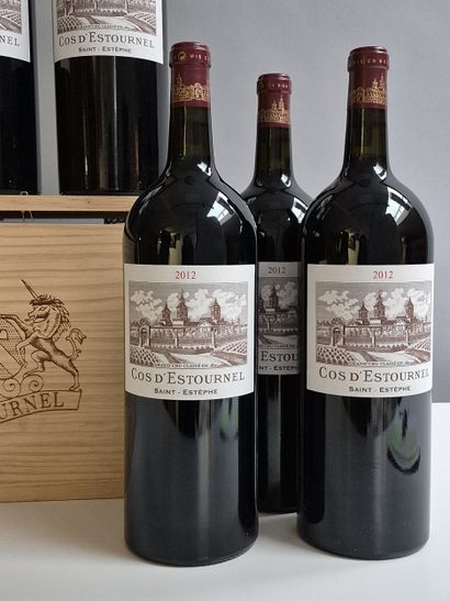 6 Magnums Château COS D'ESTOURNEL 2012 -...