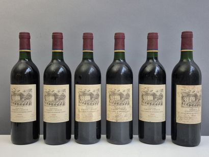 12 bottles Château PARADIS CASSEUIL 1995...