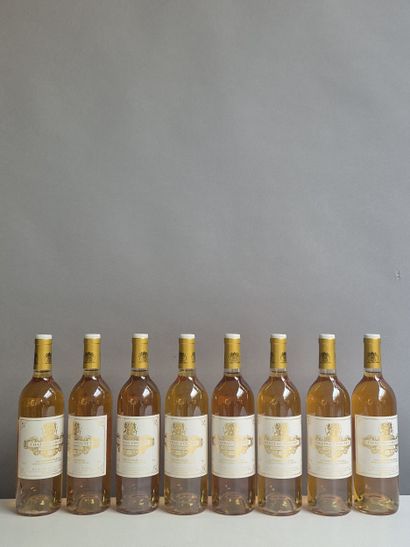 8 Bouteilles Château COUTET 1995 - 1er Cc...
