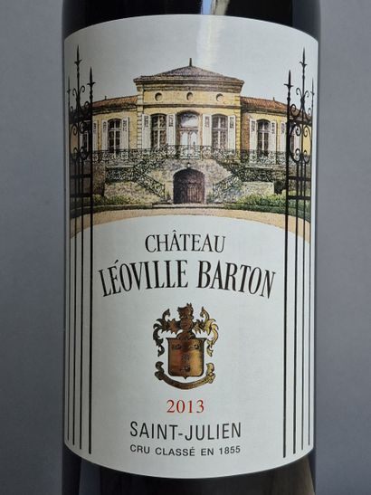 3 Magnums Château LÉOVILLE BARTON 2013 -...