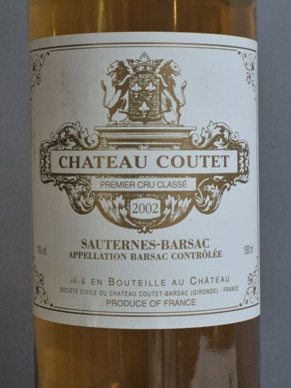1 Magnum Château COUTET 2002 - 1er Cc SAUTERNES...