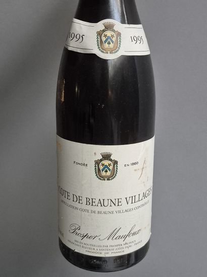 7 bottles Côte de Beaune Village1995 - Prosper...