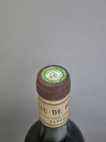 3 bottles Château de PIBARNON Bandol 1986...