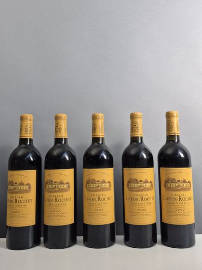 15 bouteilles Château LAFON ROCHET 2002 -...