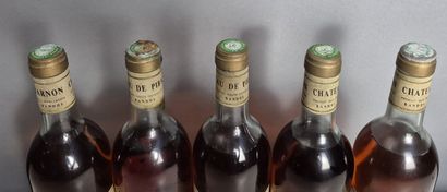 5 bottles Château de PIBARNON Bandol 1986...