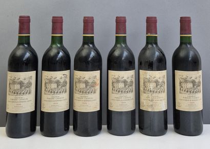 12 bottles Château PARADIS CASSEUIL 1995...