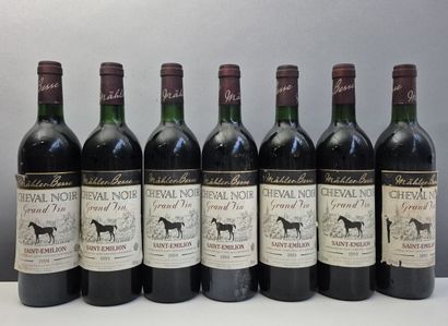 14 bottles CHEVAL NOIR 1994 - Saint Émilion....
