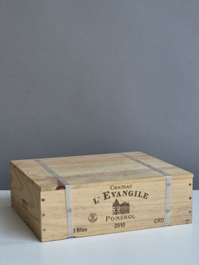 3 Bouteilles Château L'EVANGILE 2010 - Pomerol...