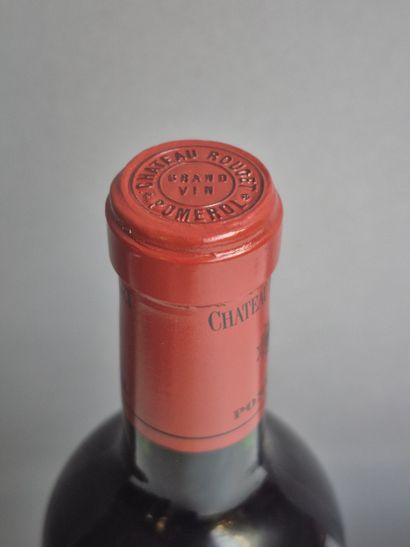 9 Bouteilles Château ROUGET 1998 - Pomerol...