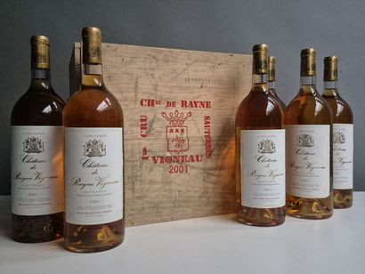 6 Magnums Château RAYNE VIGNEAU 2001 - 1er...