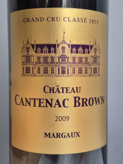 3 Magnums Château CANTENAC BROWN 2009 - 3e...