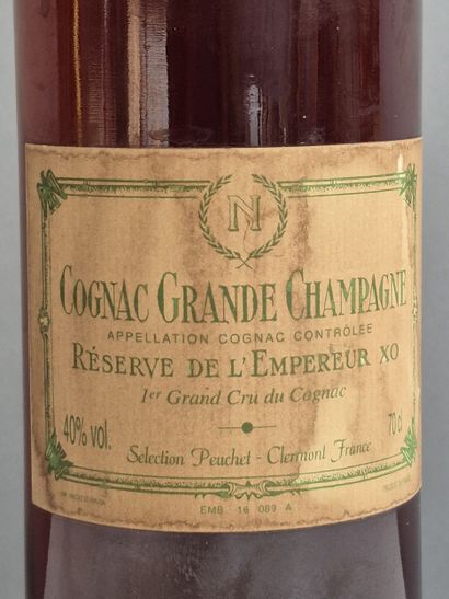 1 Bouteille COGNAC Grande Champagne Peuchet...