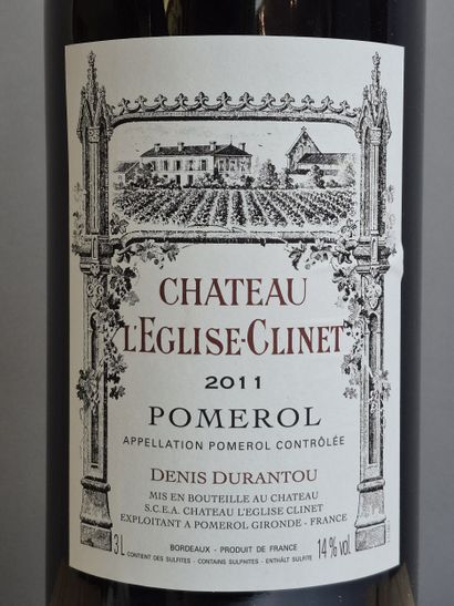 1 Double Magnum Château L'EGLISE-CLINET 2011...