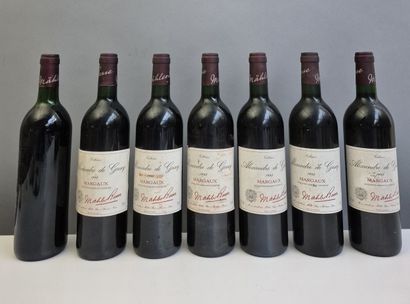 14 bottles Collection Alexandre de GASCQ...