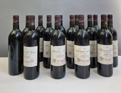 14 bottles Collection Alexandre de GASCQ...