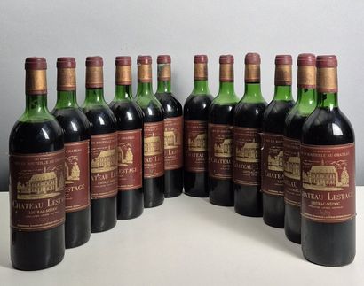 12 bottles Château LESTAGE1982 - Listrac...