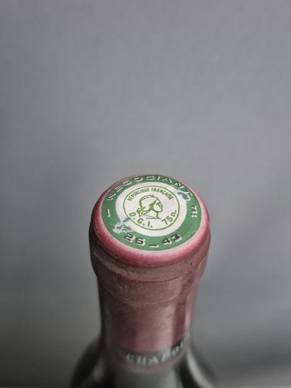 11 bottles CHATEAUNEUF du PAPE 1985 - Domaine...