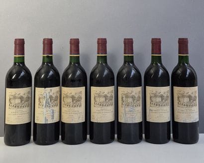 7 bottles Château PARADIS CASSEUIL 1995 -...