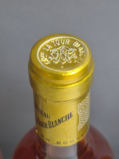 6 Bottle Château La TOUR BLANCHE 1996 - 1er...