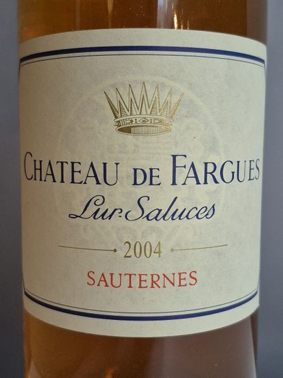 3 Magnums Château de FARGUES 2004 - SAUTERNES...