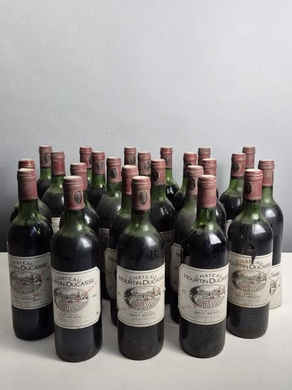 24 bottles Château HOURTIN DUCASSE 1983 -...