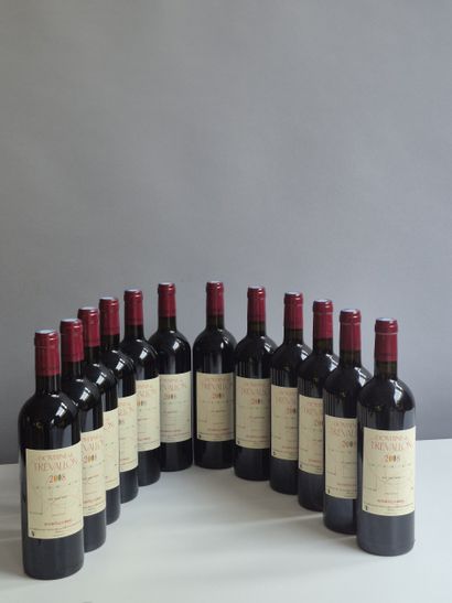 12 Bottles Domaine de TRÉVALLON 2008 - VDP...