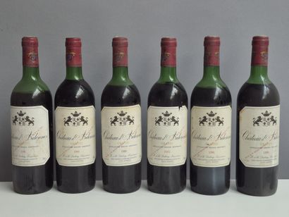12 bottles Château d'ARDENNES 1981 - Graves...